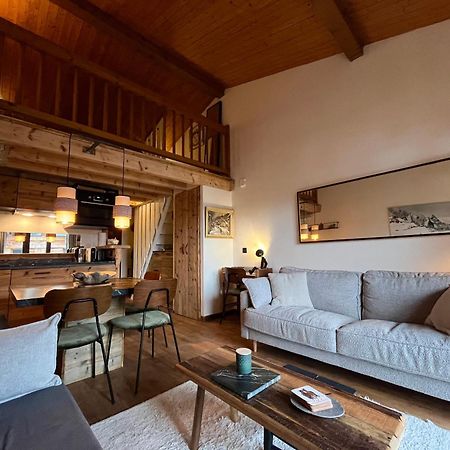 Appartement Ensoleille Aux Tines, Vue Massif Chamonix Exterior foto